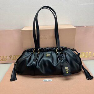 Miu Miu 2006 Black Shoulder Bag